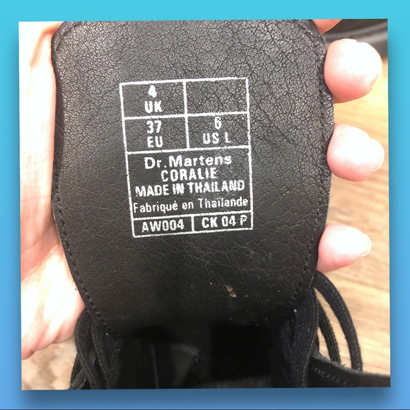 NEW Dr Martens Coralie Combat Style Boots Sz 6 - Picture 10 of 11